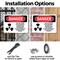 Signmission Radiation & Laser Sign, 7 in H x 10 in W, Plastic, Rectangle OS-2PACK-DS-P-710-L-2526 - alternate 5